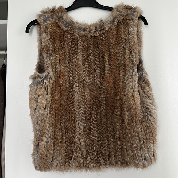 Rabbit fur vest - Picture 4 of 4